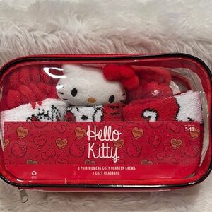 Hello Kitty Socks and Headband Cozy Set NWT